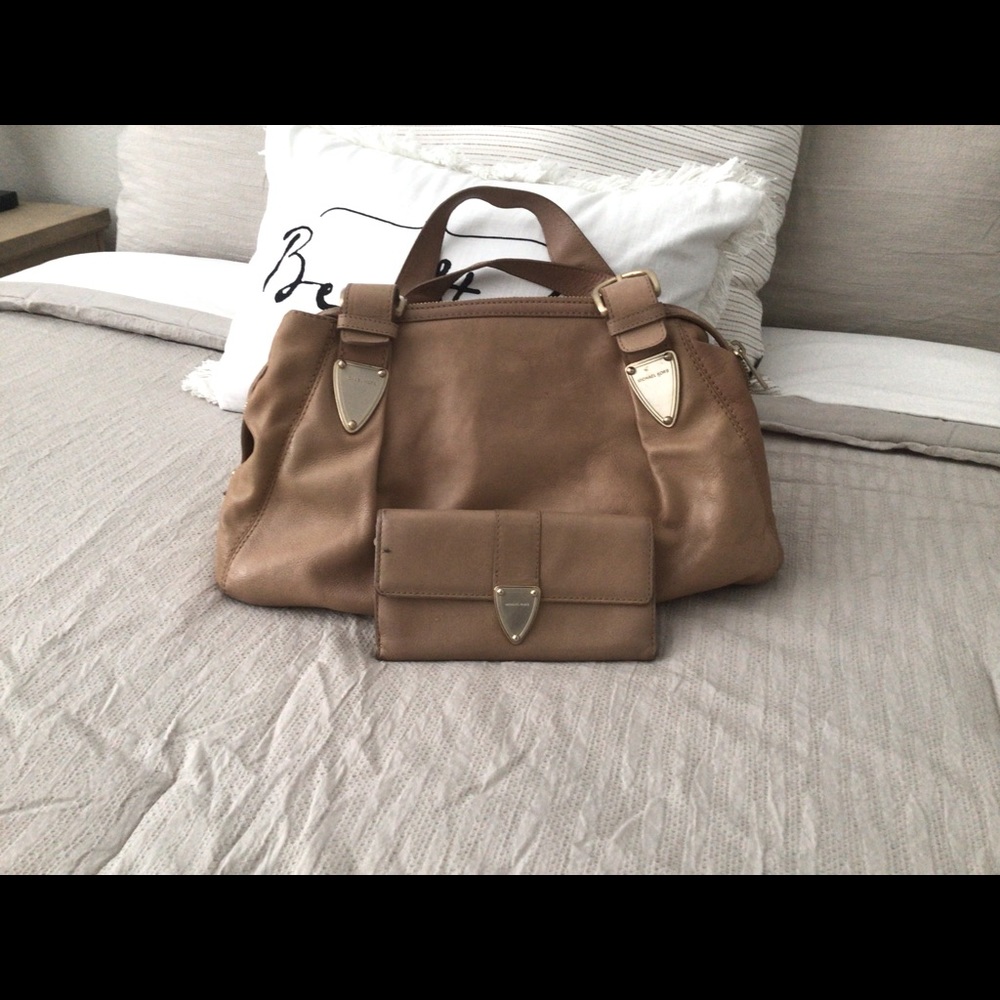 Michael Kors purse and wallet